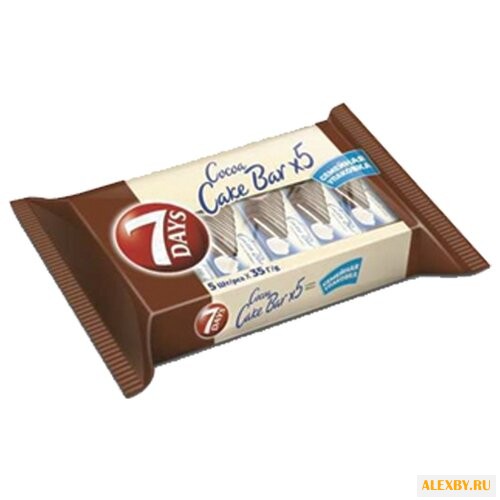 Пирожное 7DAYS глазированное с