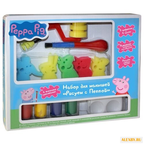 РОСМЭН Набор для малышей Peppa