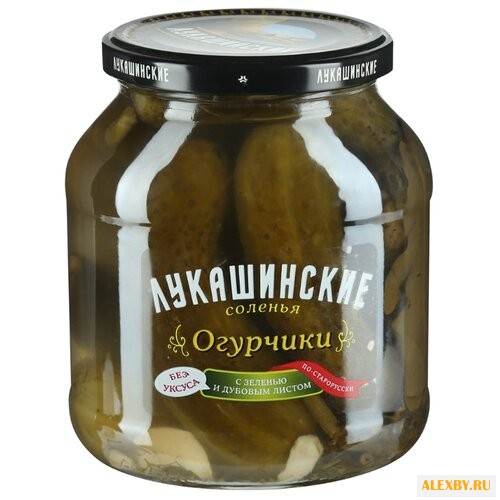 Огурчики с зеленью и дубовым