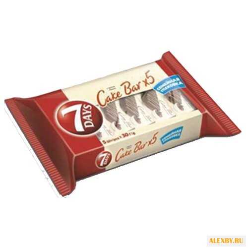 Пирожное 7DAYS с кремом какао