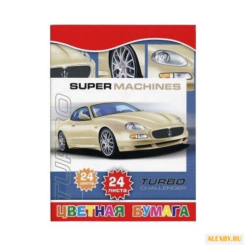 Цветная бумага Машина Action!