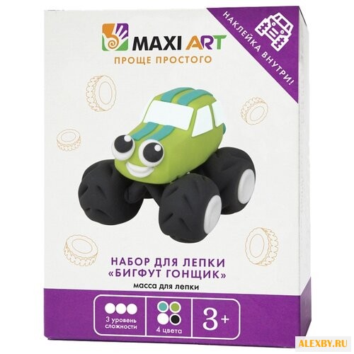 Масса для лепки Maxi Art Бигфут