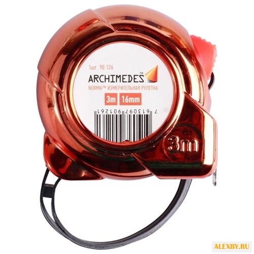 Рулетка Archimedes 90126 16 мм