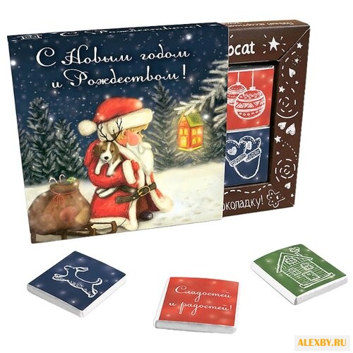 Шоколад CHOKOCAT С Новым годом!