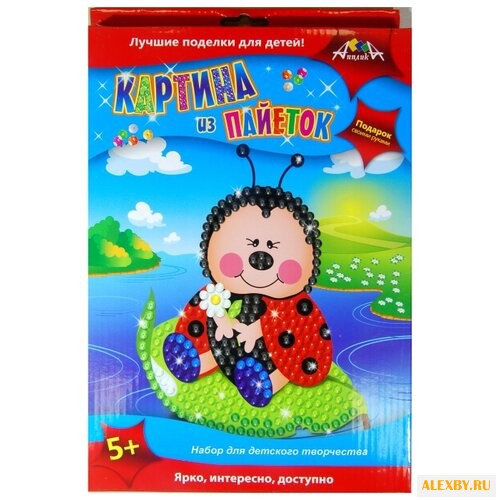 Апплика Аппликация из пайеток