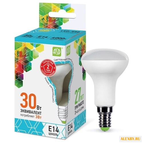 Лампа светодиодная ASD