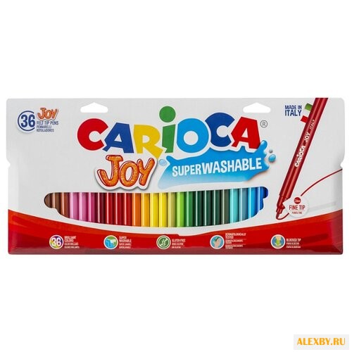 Carioca Фломастеры Joy 36 шт.
