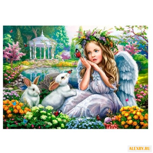 Рыжий кот Картина по номерам