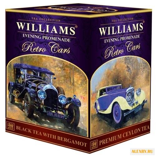 Чай черный Williams Retro cars