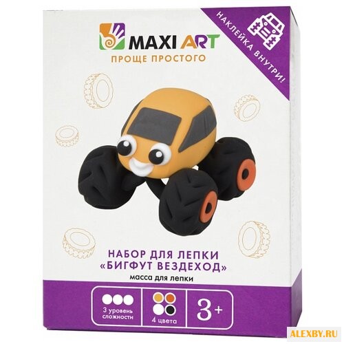Масса для лепки Maxi Art Бигфут