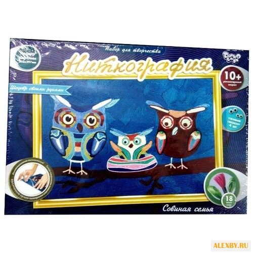 Купить Danko Toys Ниткография Совята