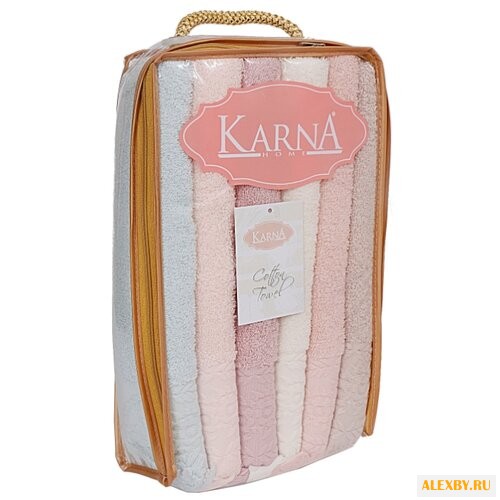 KARNA набор полотенец Diva