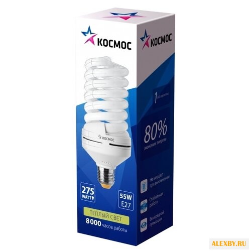 Лампа люминесцентная КОСМОС SPC