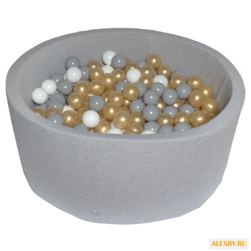 Детский бассейн Hotenok Серое