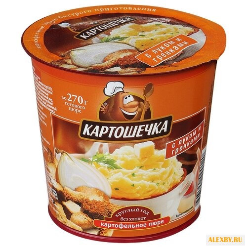 Картошечка Пюре с луком и