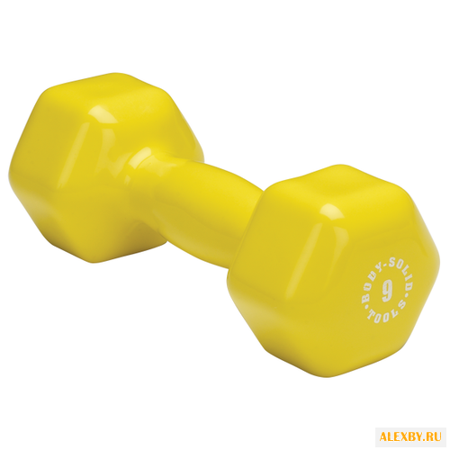 Гантель цельнолитая Body Solid