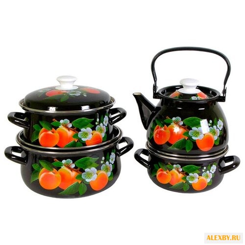 Набор посуды КМЗ Абрикос 7 пр.
