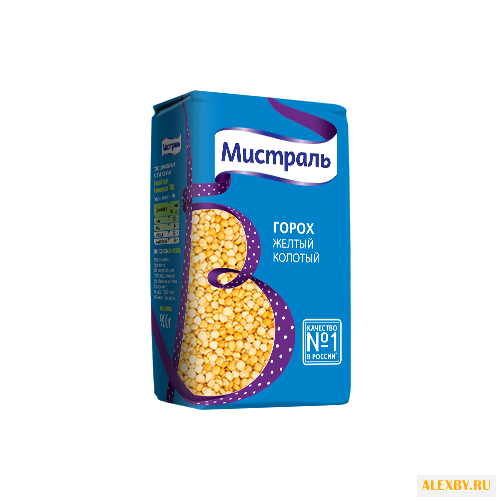 Мистраль горох желтый колотый