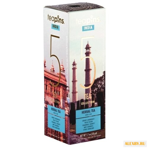 Чай травяной Teapins India 5
