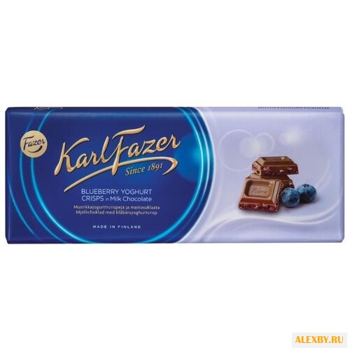 Шоколад Karl Fazer молочный с