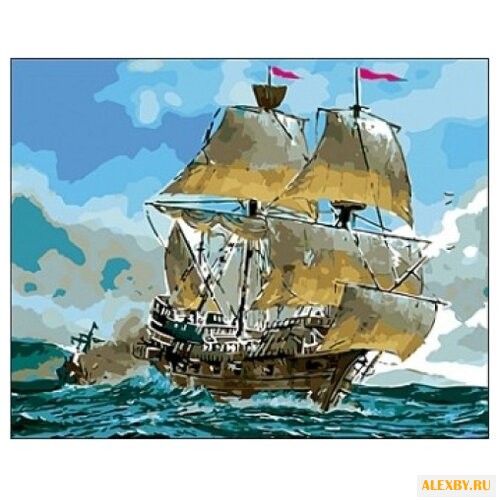 Рыжий кот Картина по номерам