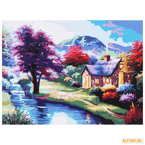 Рыжий кот Картина по номерам