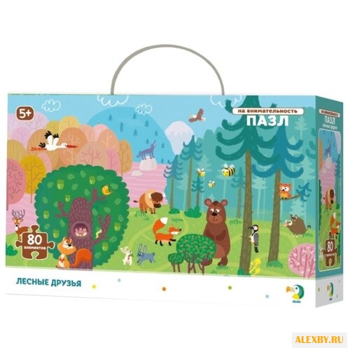 Пазл Dodo Лесные друзья