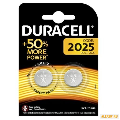 Батарейка CR2025 Duracell