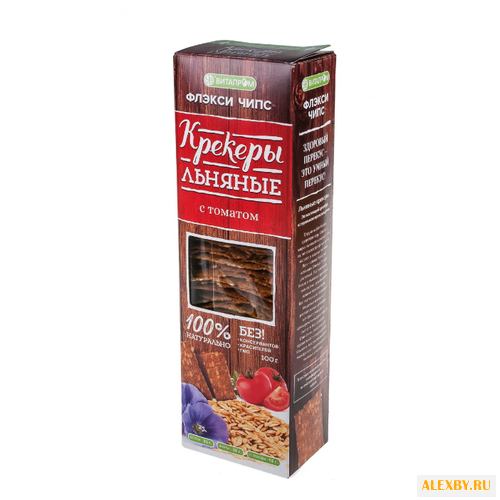 Крекеры ВИТАПРОМ льняные с