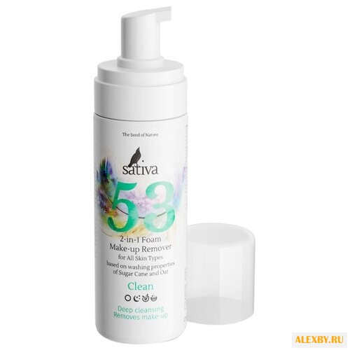 Sativa №53 пенка 2 в 1 для
