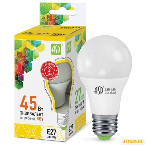 Лампа светодиодная ASD