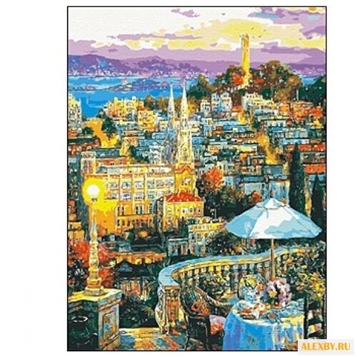 Рыжий кот Картина по номерам