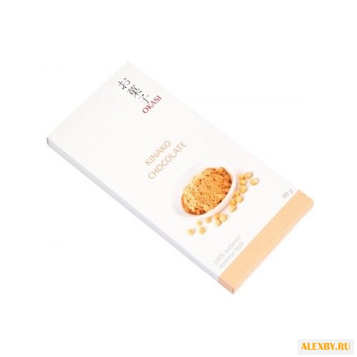 Шоколад Okasi белый с кинако