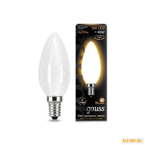 Лампа светодиодная gauss LED