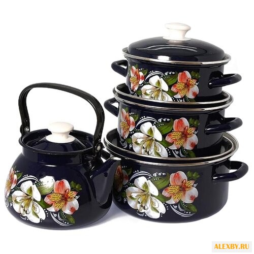 Набор посуды КМЗ Букет орхидей