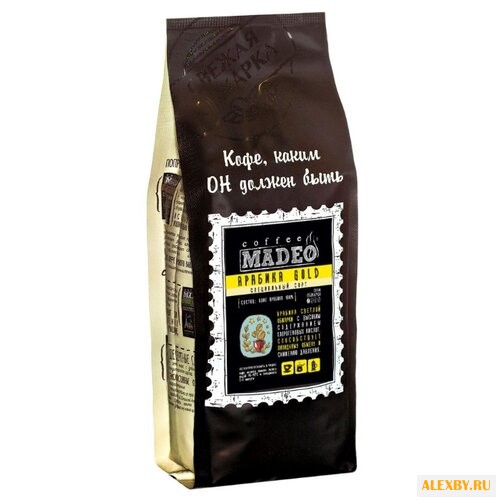 Кофе в зернах Madeo Арабика GOLD