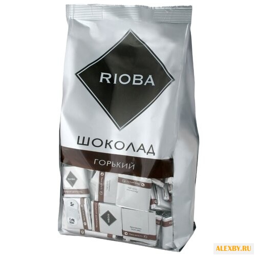 Шоколад Rioba горький порционный