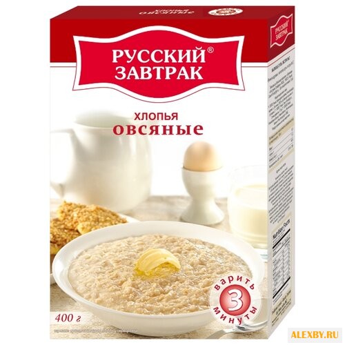 Русский завтрак Хлопья овсяные