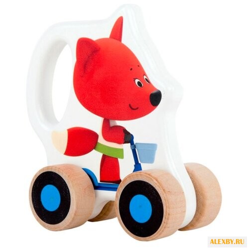 Каталка-игрушка Alatoys Лисичка