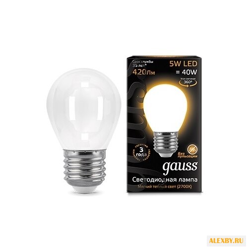 Лампа светодиодная gauss LED