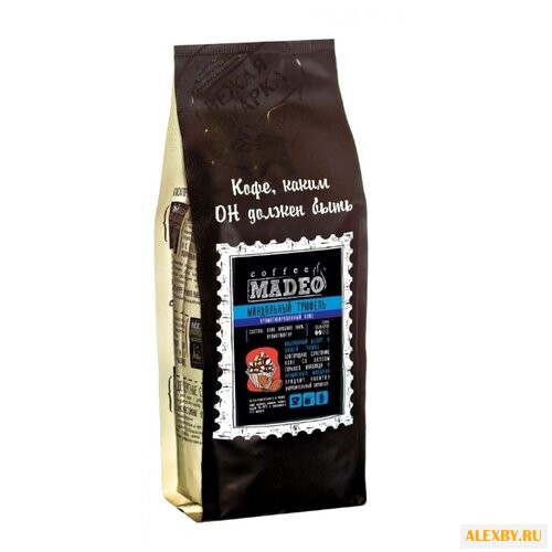 Кофе в зернах Madeo Миндальный