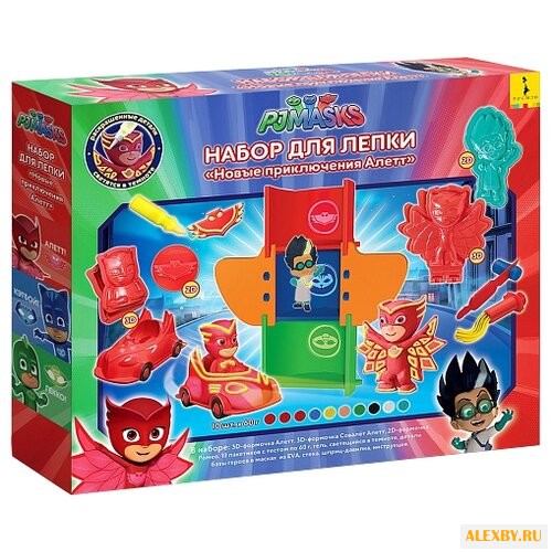 Масса для лепки РОСМЭН Герои в