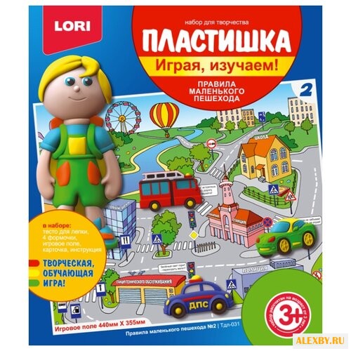 Масса для лепки LORI Пластишка