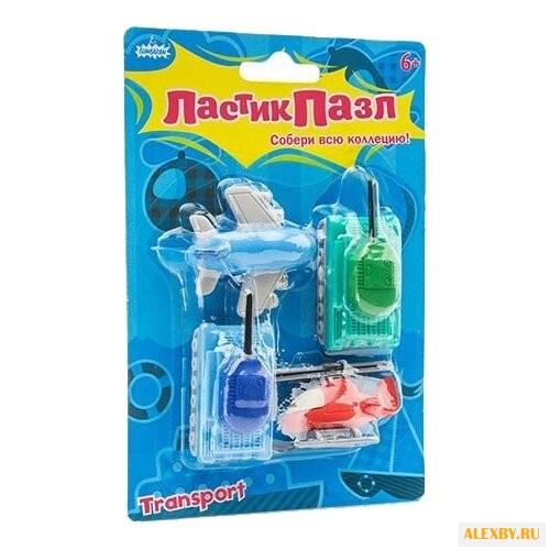 Бумбарам ластик-пазл Военный