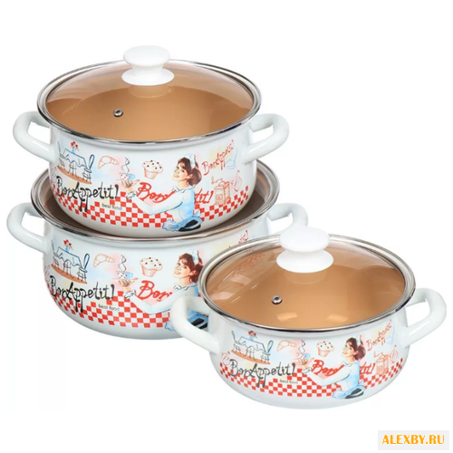 Набор кастрюль КМЗ