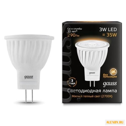 Лампа светодиодная gauss LED