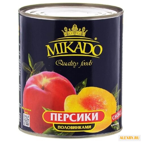 Mikado Персики половинками в