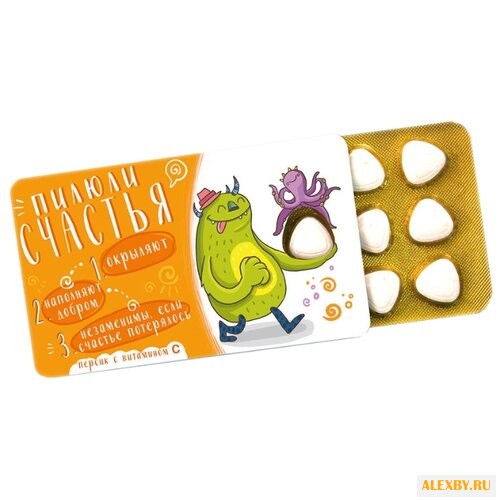 Леденцы Chokocat Пилюли счастья