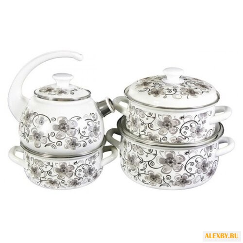 Набор посуды КМЗ Николь-С 7 пр.