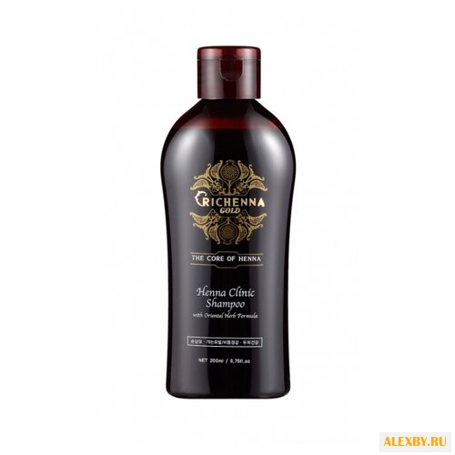 Richenna шампунь Gold с хной и